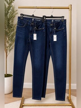 New York & Company High-Rise Skinny Jeans Bundle (2) – Size 6